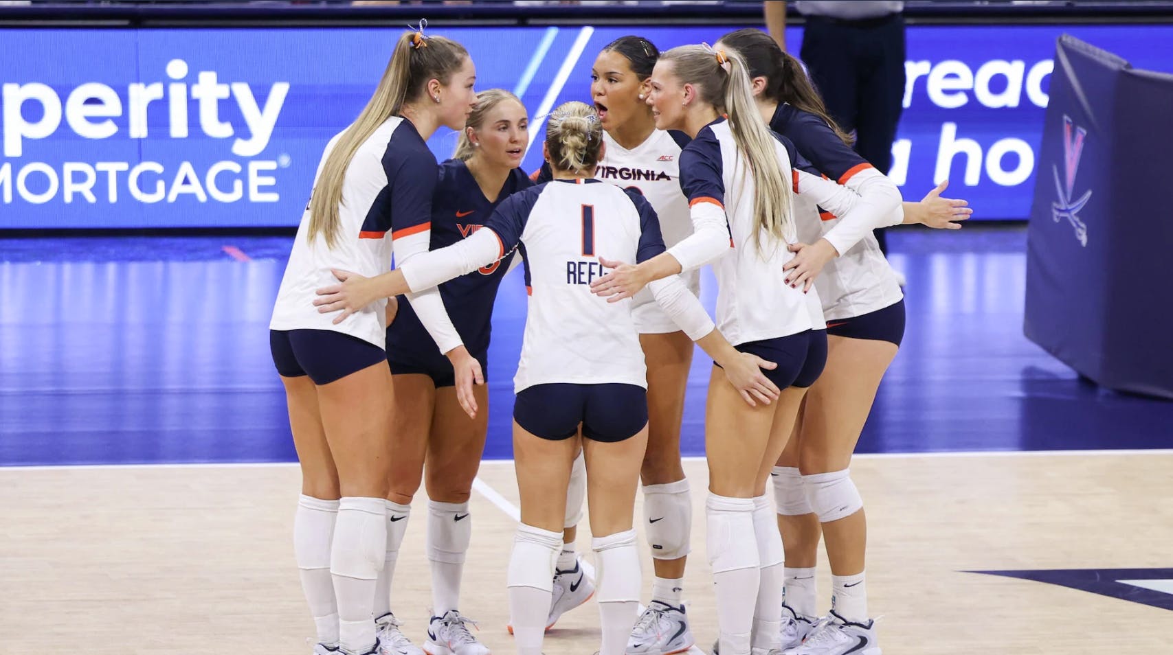 In Virginia's final home game of the season, the Cavaliers hung close in each set but fell to No. 19 North Carolina without winning one.