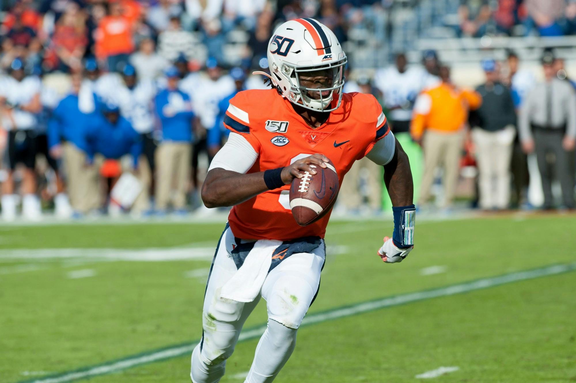 Senior quarterback Bryce Perkins has thrown eight interceptions so far in 2019.