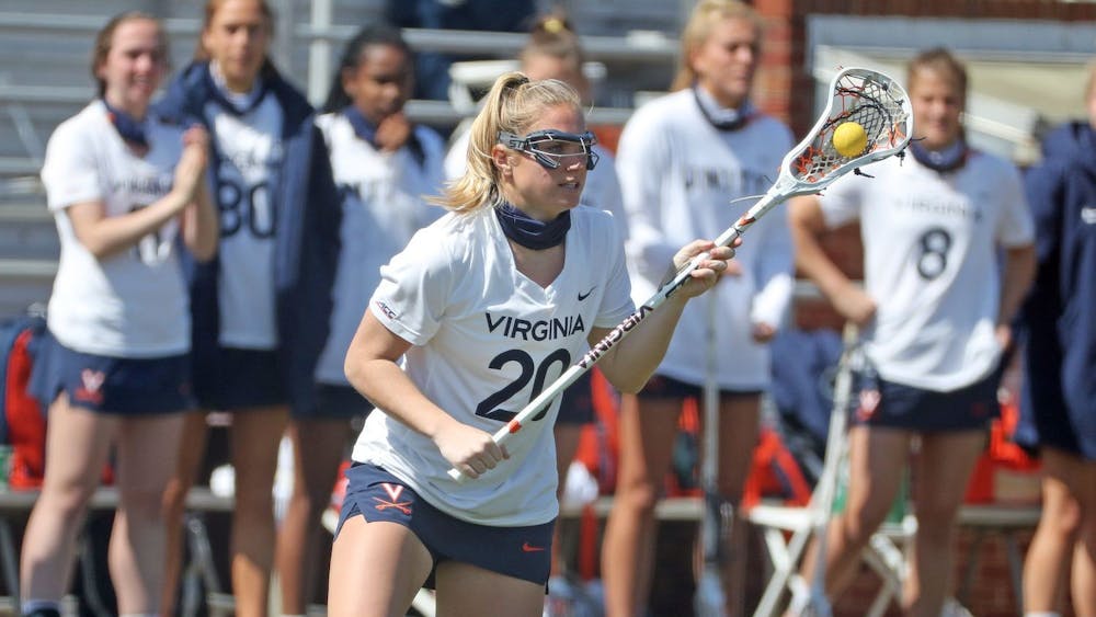 Virginia junior attacker Lillie Kloak scored a first-half goal to help the Cavaliers build an early lead.