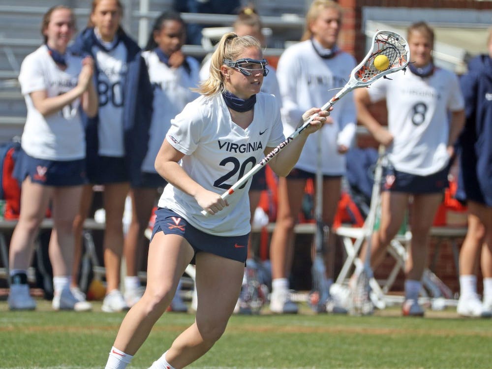 Virginia junior attacker Lillie Kloak scored a first-half goal to help the Cavaliers build an early lead.