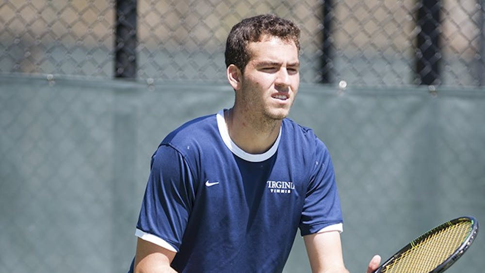 Senior Ryan Shane dropped his singles match in a tiebreaker to North Carolina junior Brayden Schnur. Shane and the Cavaliers saw their streak of 140 consecutive ACC wins snapped Monday.&nbsp;  