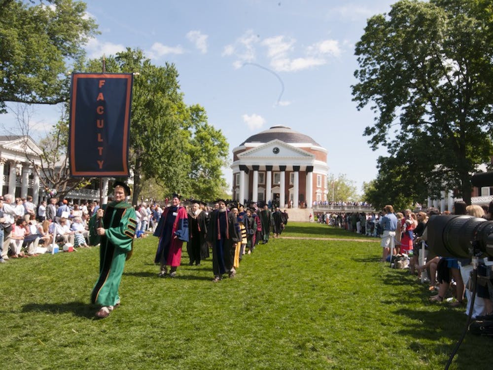 	The University held its 185th Final Exercises ceremony last Sunday, May 18. Navy Secretary Ray Mabus gave the graduation speech to the more than 6,000 graduating students in an event that brought a total of more than 30,000 people to Grounds.