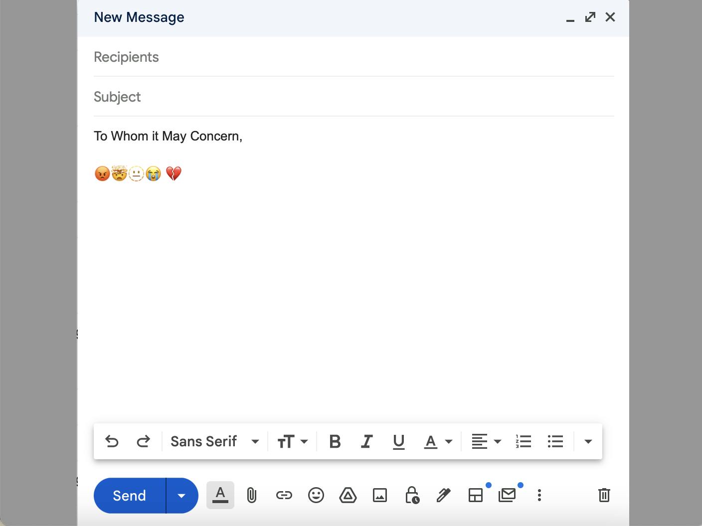 Writing formal, appropriate emails is underratedly the most annoying and difficult aspect of being a college student.