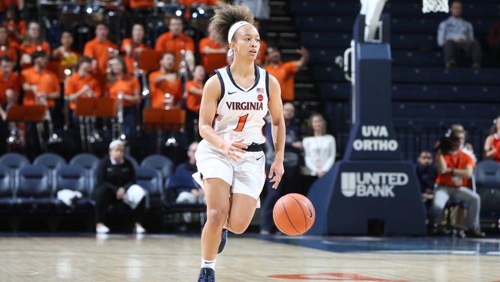 <p>Sophomore guard Brianna Tinsley led Virginia with 19 points in the team's loss against Florida State.</p>