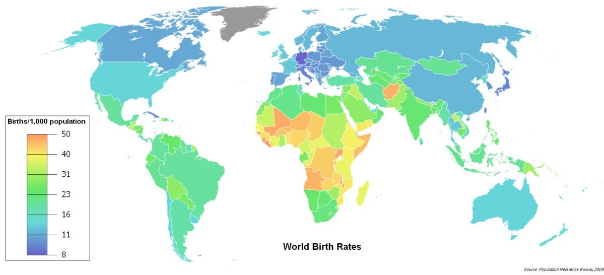  The United States recently hit a historically low fertility rate of 1.72.