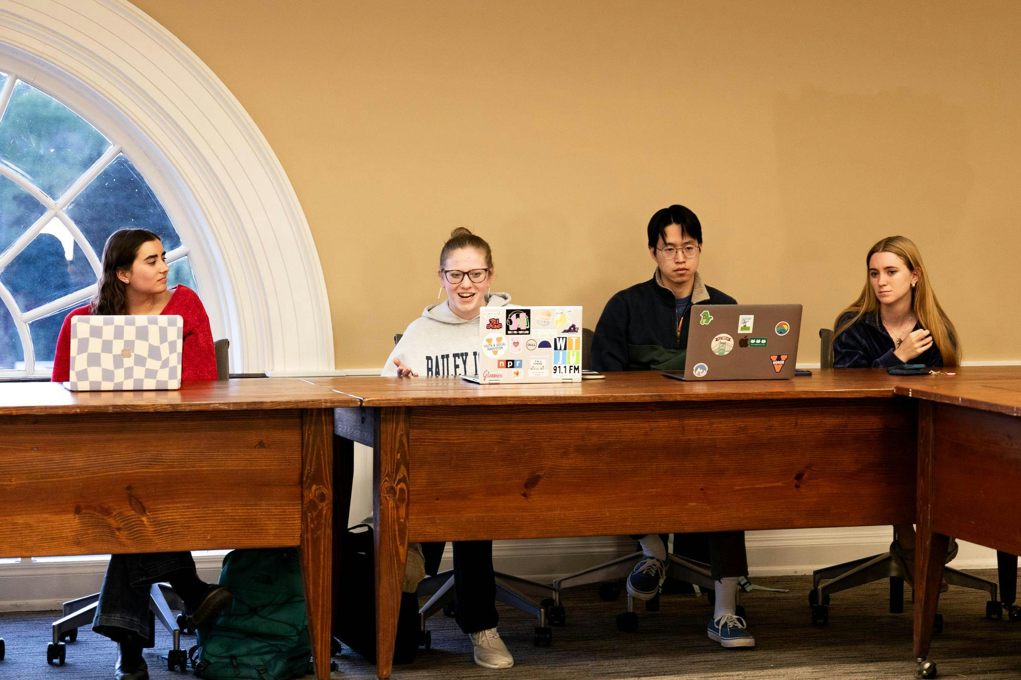 Following the discussion of term goals, the Committee turned its attention to initiatives aimed at supporting students during finals season