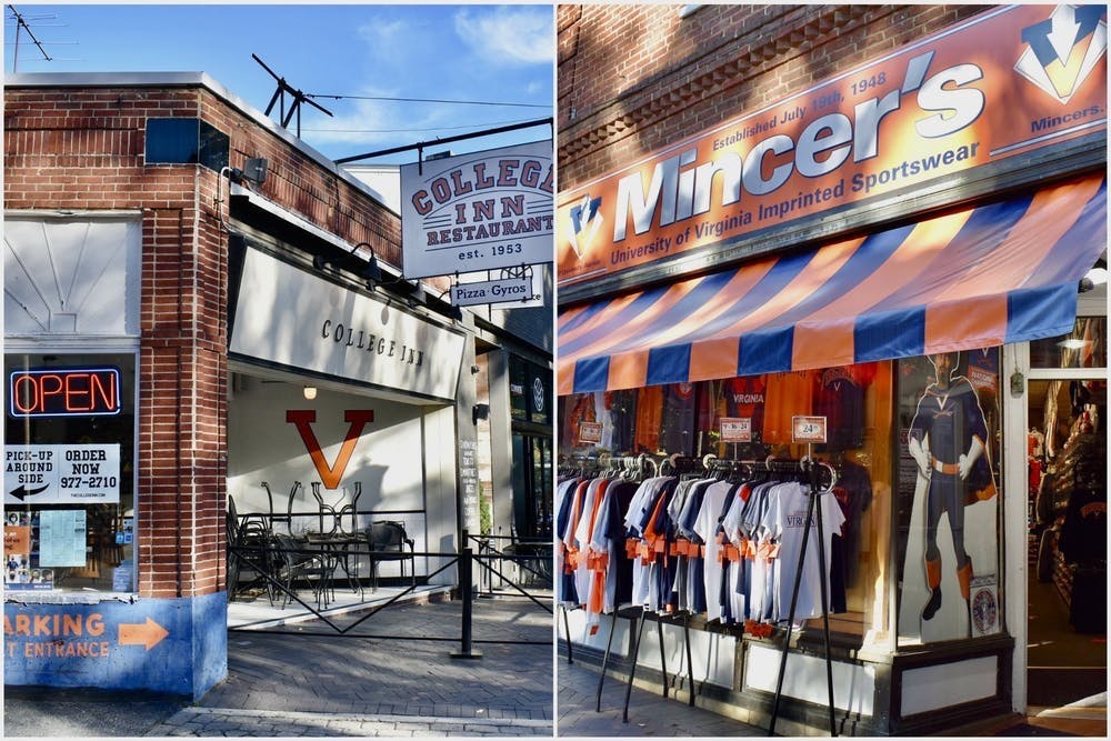 La restricción de la asistencia de los fanáticos es especialmente desafiante para las empresas en el Corner, que generalmente es un área de mucho tráfico los días de juego.