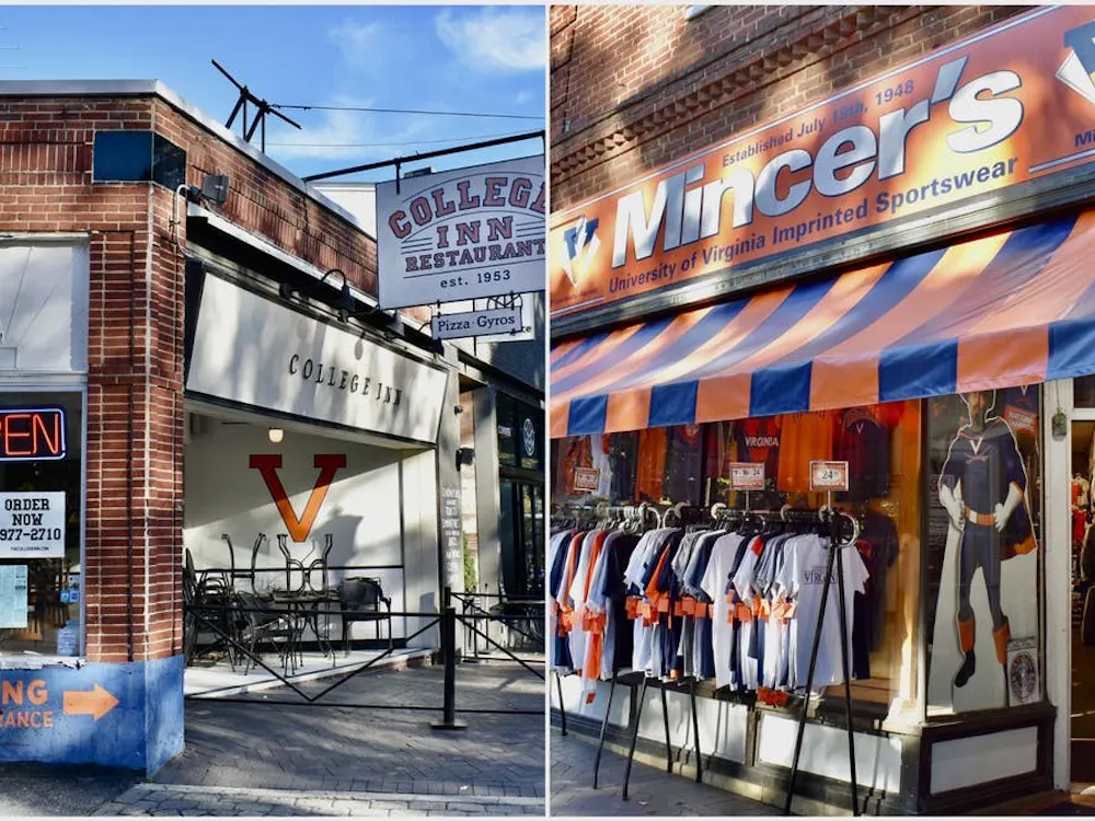 La restricción de la asistencia de los fanáticos es especialmente desafiante para las empresas en el Corner, que generalmente es un área de mucho tráfico los días de juego.