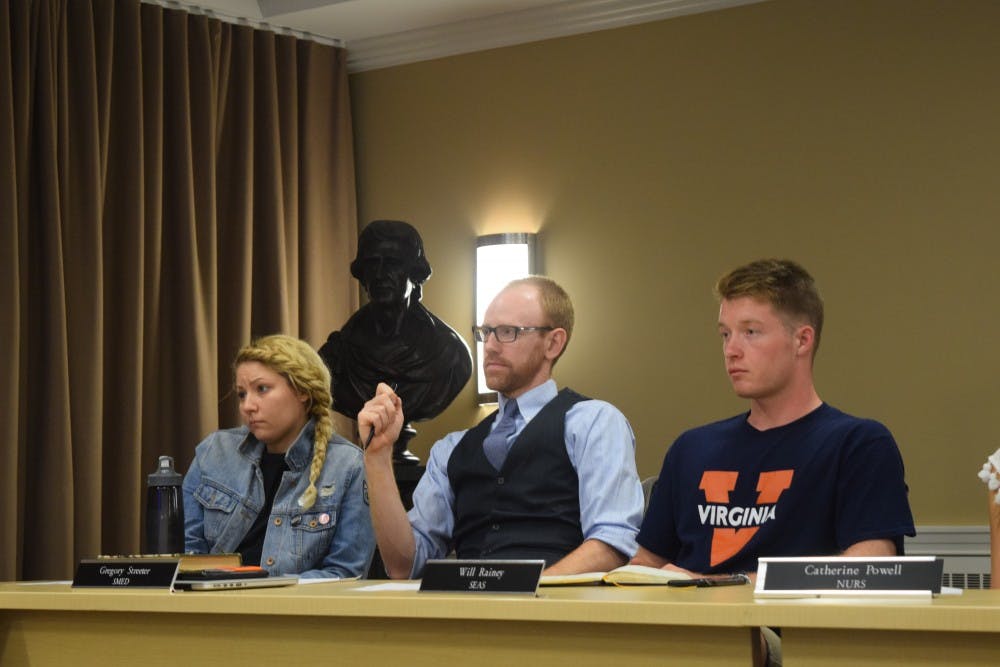 Ory Streeter (middle) is spearheading the initiative to create more gender-inclusive language.