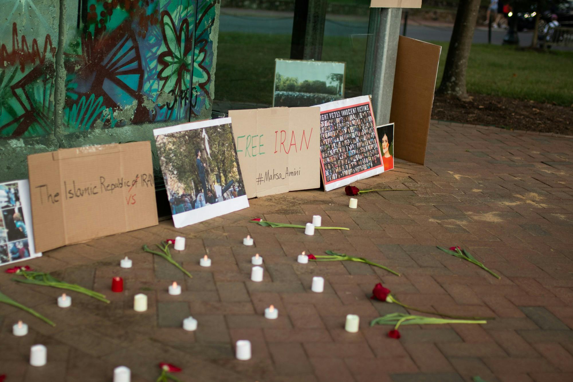 I ask that we, the students and faculty of the University, stand against the inhumane treatment of the men and women of Iran and that we speak up and elevate their voices.