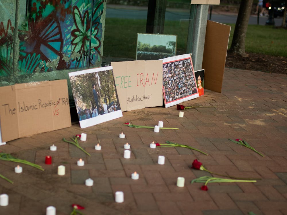 I ask that we, the students and faculty of the University, stand against the inhumane treatment of the men and women of Iran and that we speak up and elevate their voices.