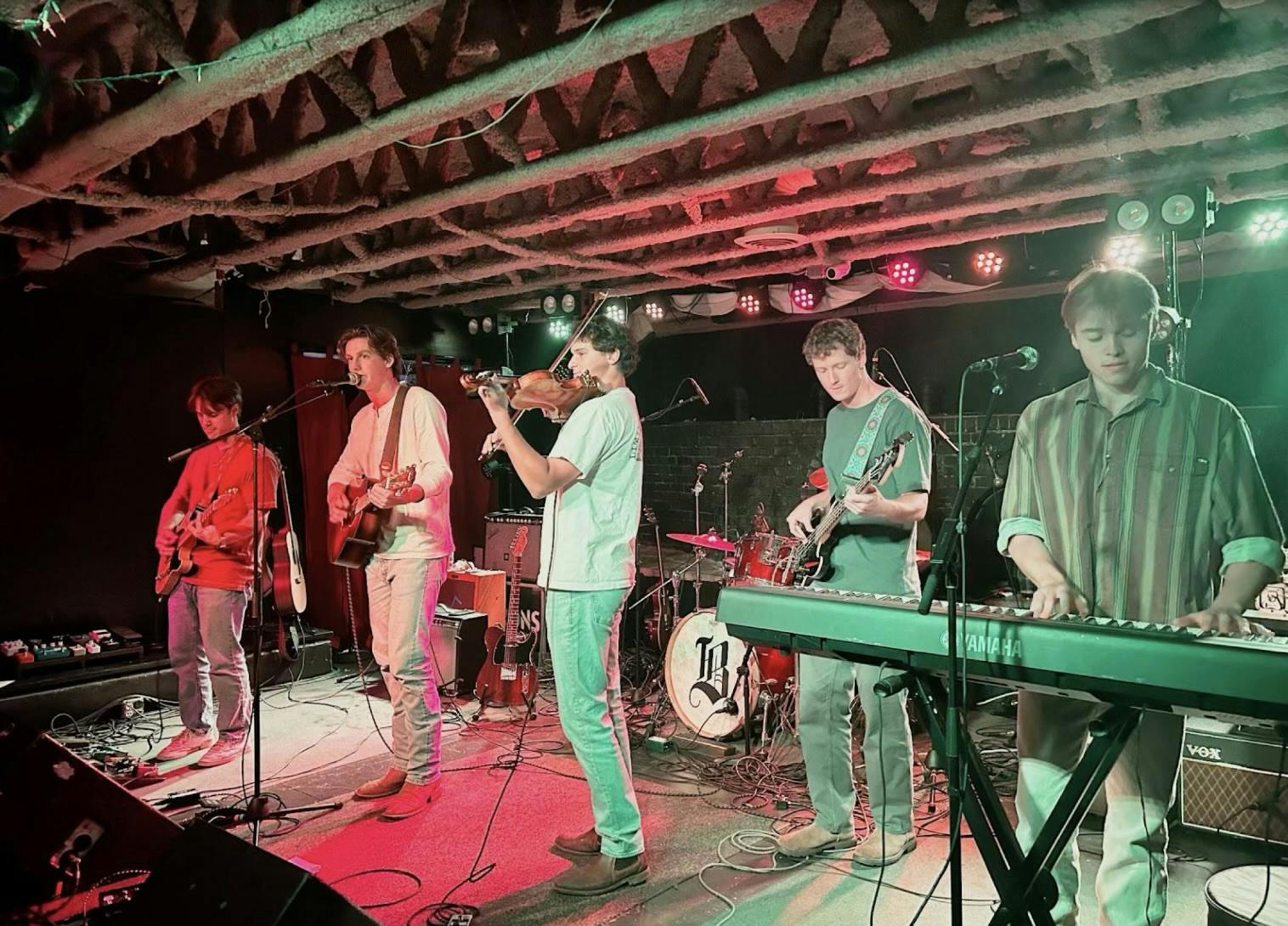 Boscobel and Looseleaf watching the show’s encore from the audience amidst their friends demonstrated that above all, Thursday night’s show was a coming together of the Charlottesville music community.&nbsp;