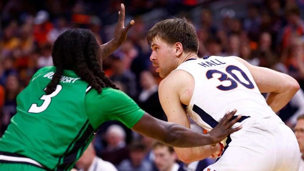 Dallin Hall has been running point for Virginia.