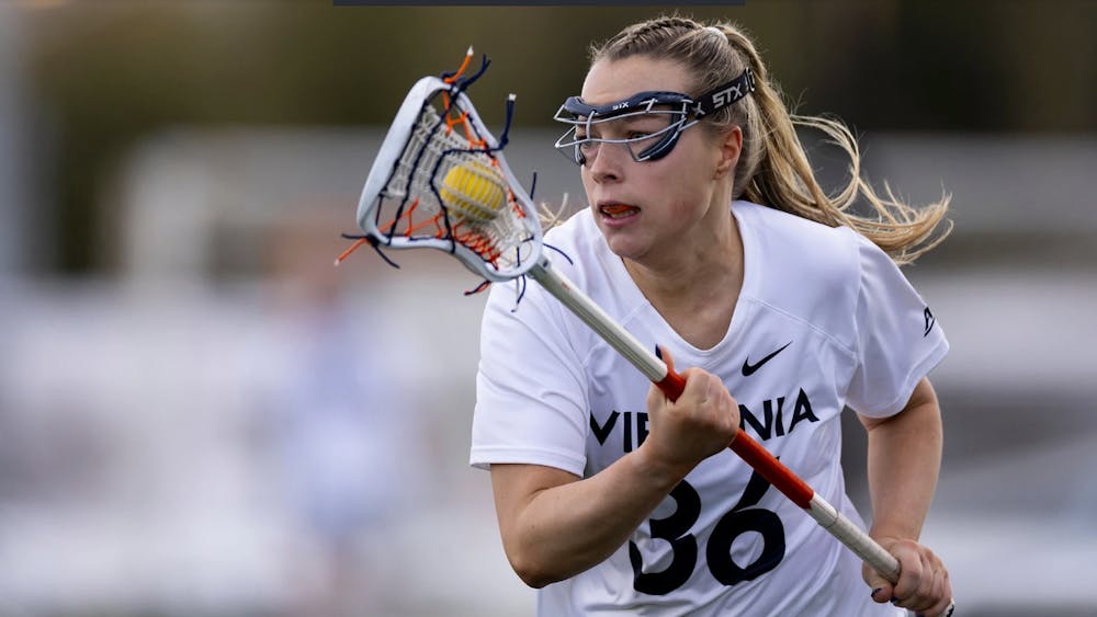 No. 12 Virginia continued its early-season slide Saturday with a road loss to No. 6 Maryland.