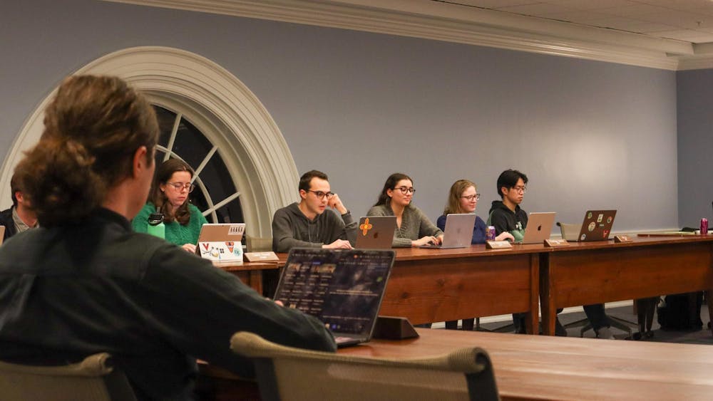 Honor Committee members photographed at their meeting Nov. 9, 2025.