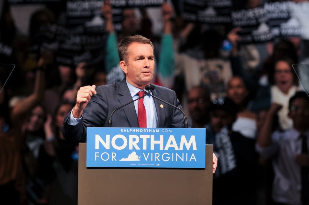 <p>Lt. Gov. Ralph Northam campaigned with former President Barack Obama in Richmond Oct. 19.</p>