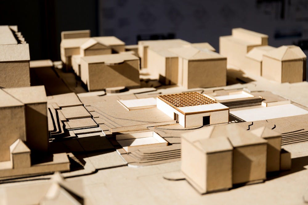 Graduate student redesign ideas for Emancipation Park were part of a studio course taught by Architecture Prof. Karen Van Lengen.