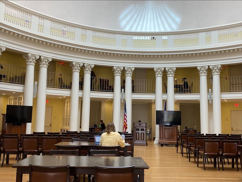 As a fourth-year, I want to experience everything the University has to offer, and one thing I’ve always wanted to try is to do work in the Rotunda.