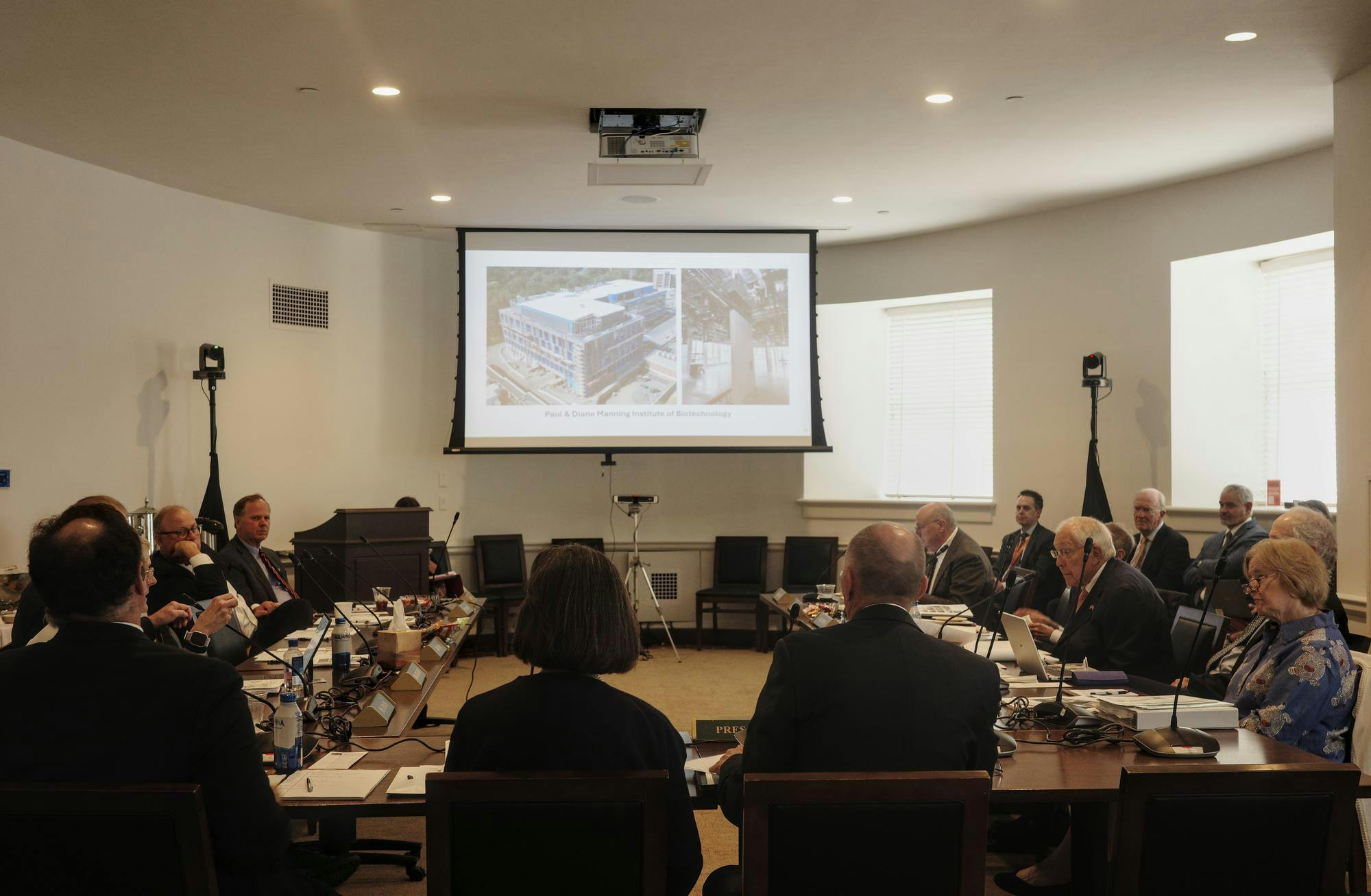The Buildings and Grounds Committee convened in the Rotunda Sept. 17. 