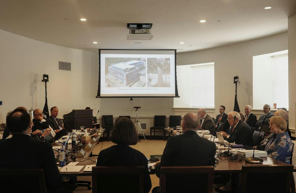 The Buildings and Grounds Committee convened in the Rotunda Sept. 17. 
