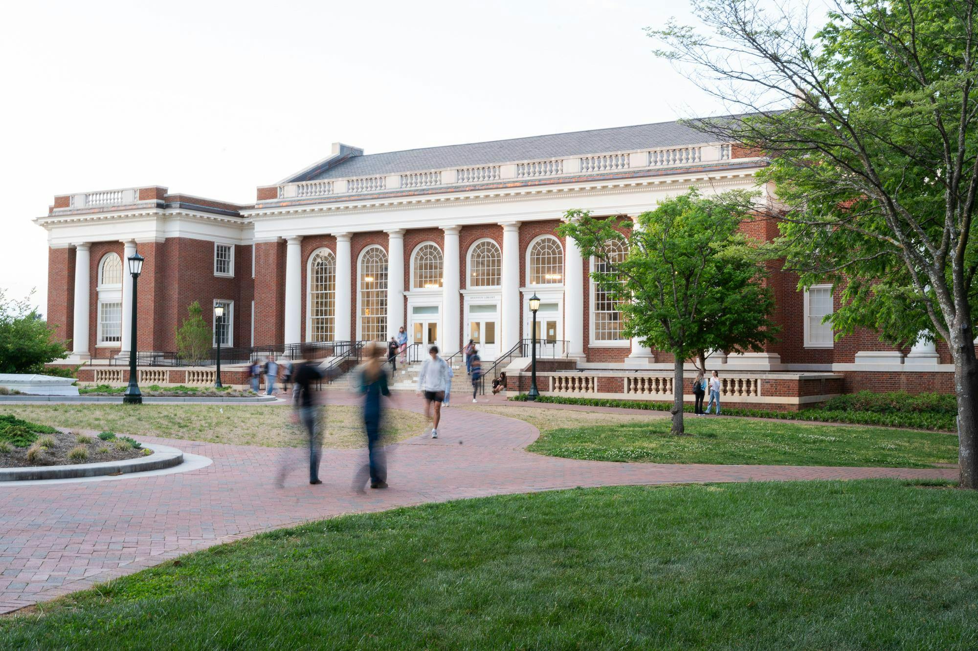 Shannon Library, photographed April 22.