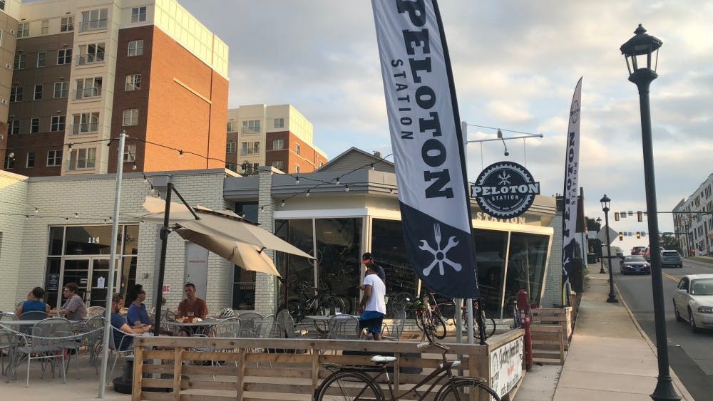 Peloton Station is a self described “cycle centric tavern and bike kitchen” located on 10th Street.