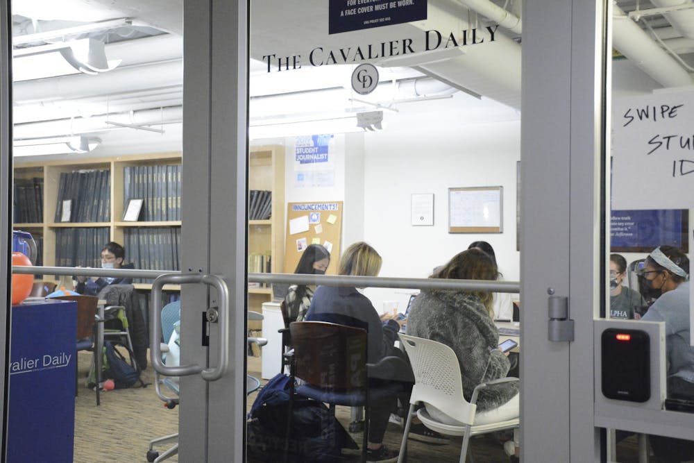 <p>The Cavalier Daily's office and archives are located in the basement of Newcomb Hall.&nbsp;</p>