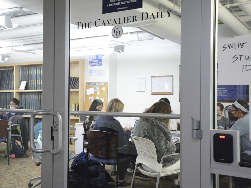 The Cavalier Daily's office and archives are located in the basement of Newcomb Hall.&nbsp;