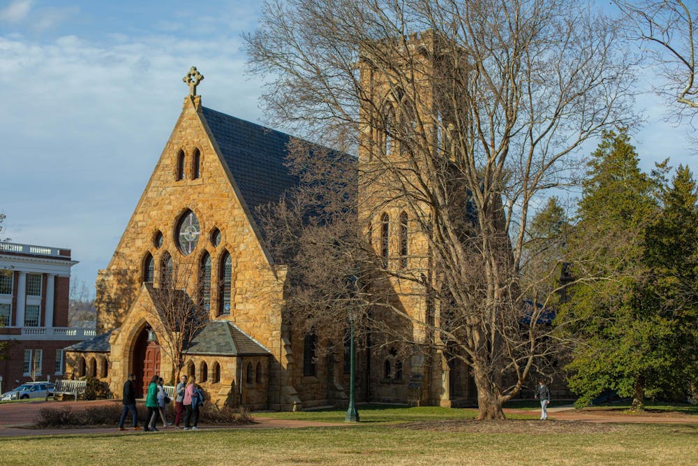 The University Chapel, photographed Feb. 19, 2025. 