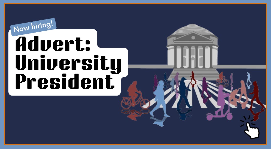 Both former University presidents, Teresa Sullivan and Jim Ryan, were chosen with the help of external search firms.