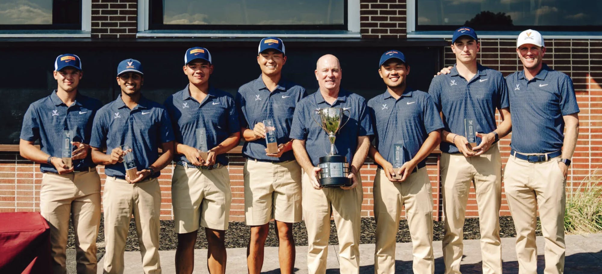 The Cavaliers pose for a photo after winning the Inverness Collegiate.