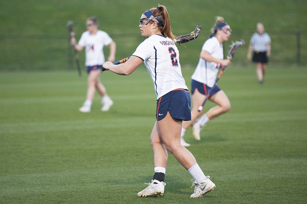 Junior midfielder Kasey Behr tallied two goals in an 11-10 opening loss to Elon.&nbsp;