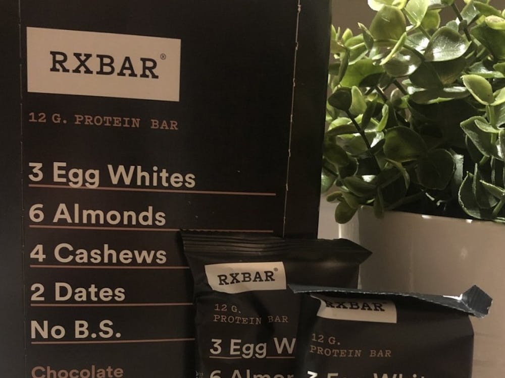 RX protein bars are made from just five ingredients. 