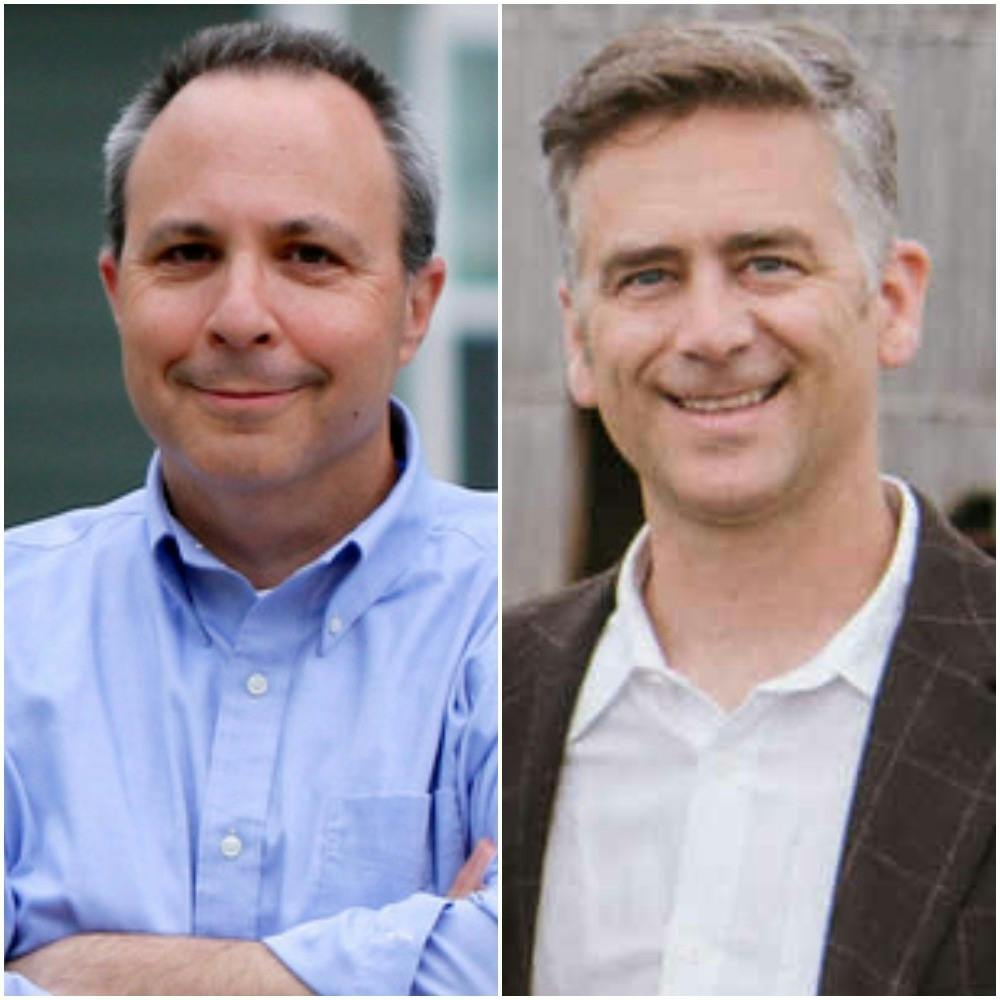 Slate (left) and Sneathern (right)&nbsp;will vie alongside Huffstetler for the Democratic nomination.&nbsp;