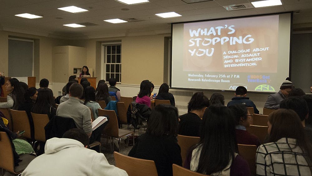 The Asian Student Union and the Asian Pacific American Leadership Training Institute invited students to weigh in on the issue of sexual assault in minority communities.