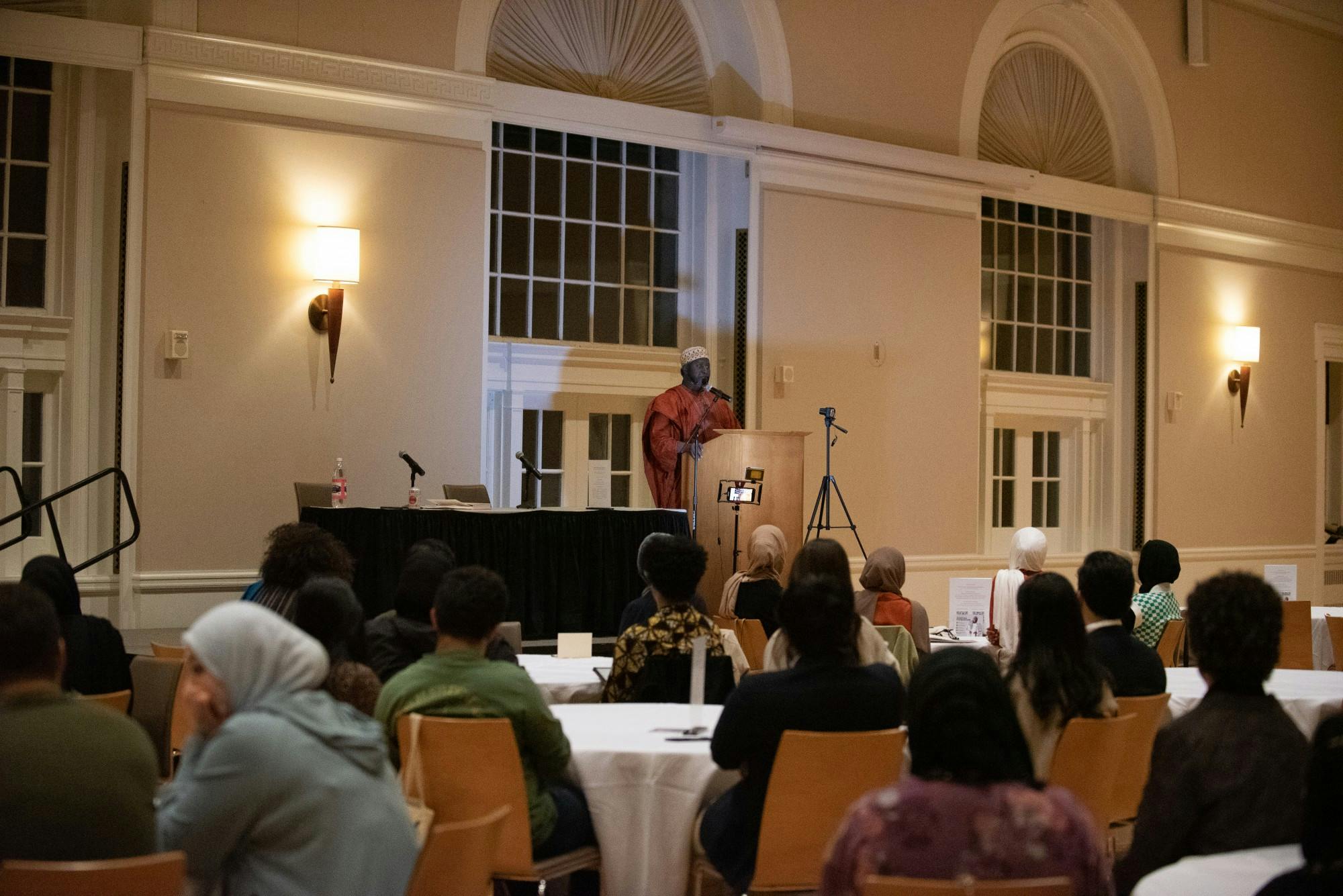 In the event, he specifically spoke about the Jahanke tribe in West Africa as a model for the peaceful propogation of Islam across the world. &nbsp;