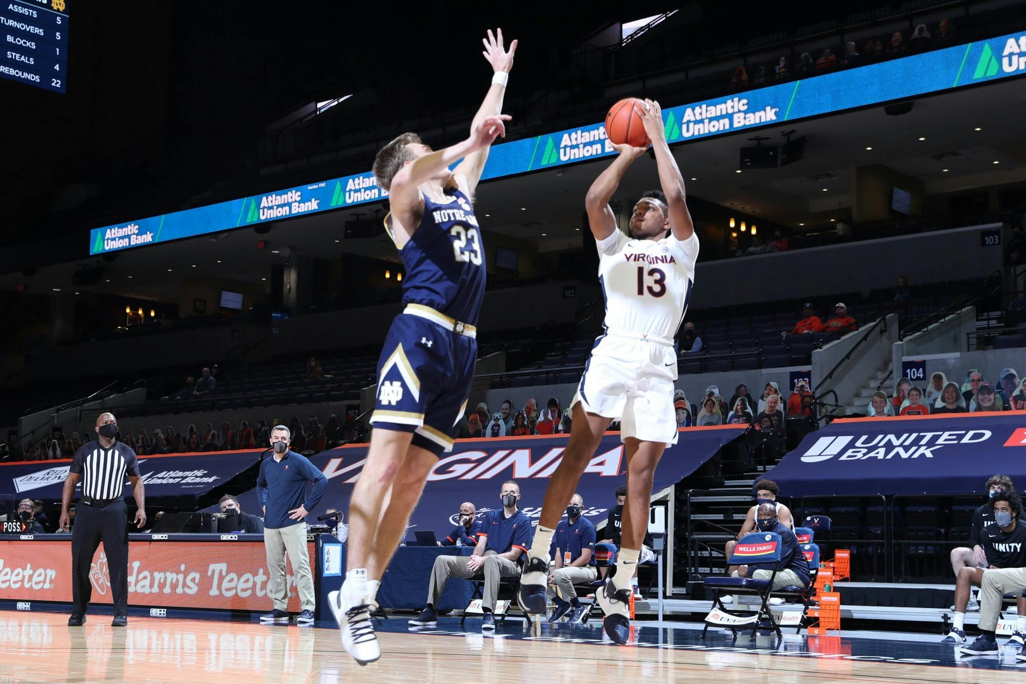 Sophomore guard Casey Morsell had a strong afternoon in his first game back from quarantine, posting 15 points on 86 percent shooting from the field.&nbsp;