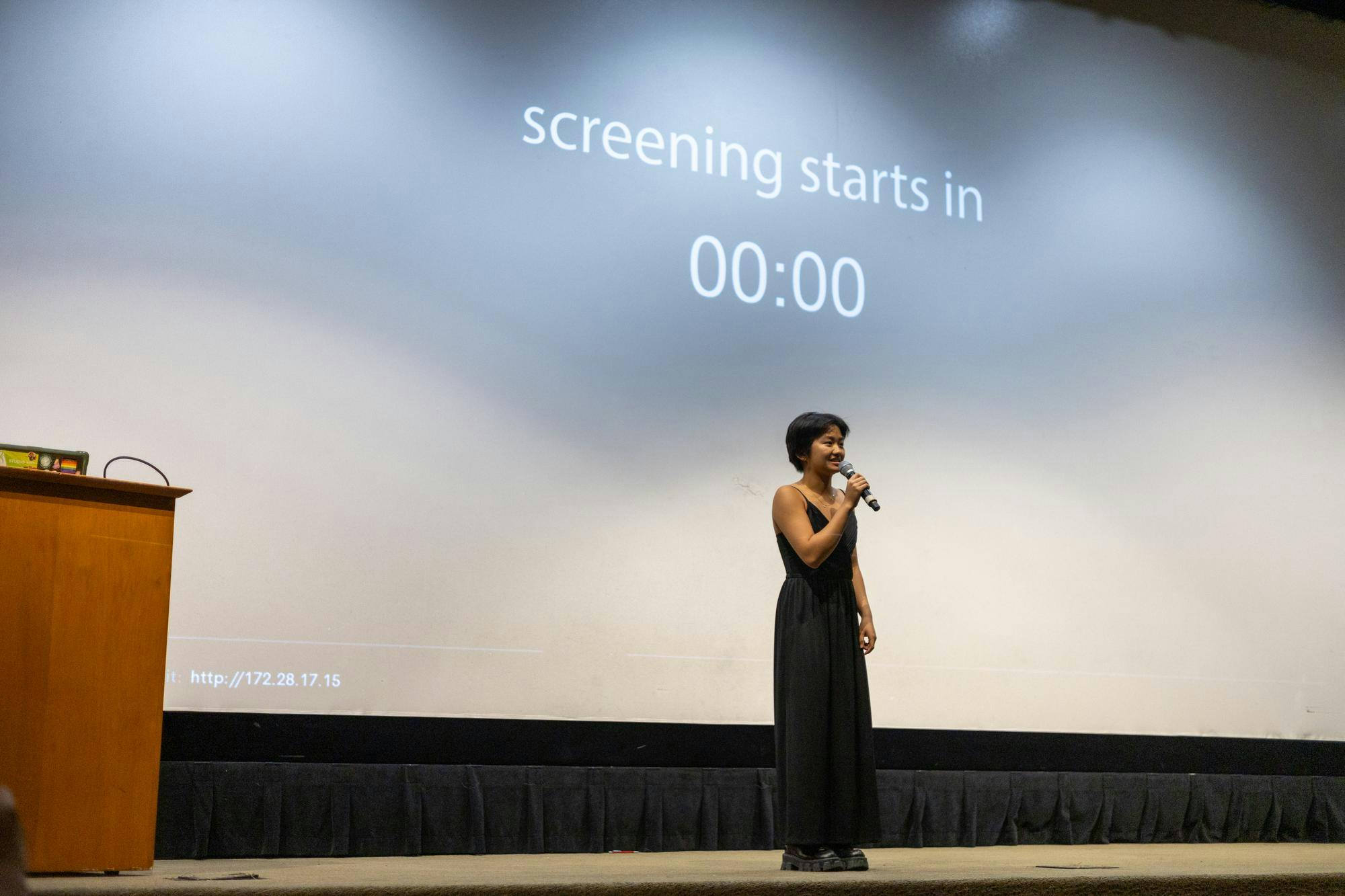 The film premiered Sept. 29 in Newcomb Theater.