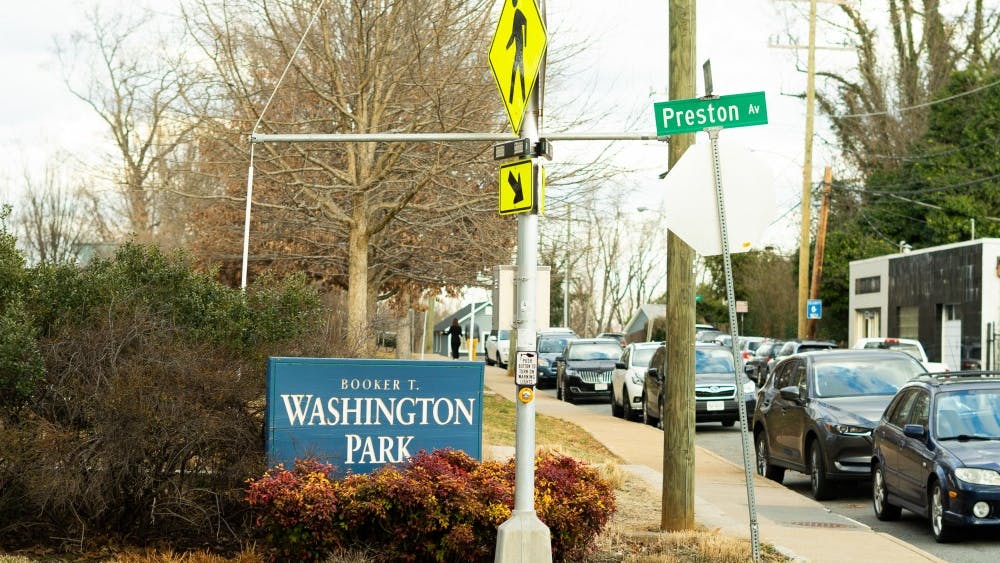 The green street sign on Preston Avenue will not need to be modified since Minor Preston and Thomas L. Preston share the same last name.