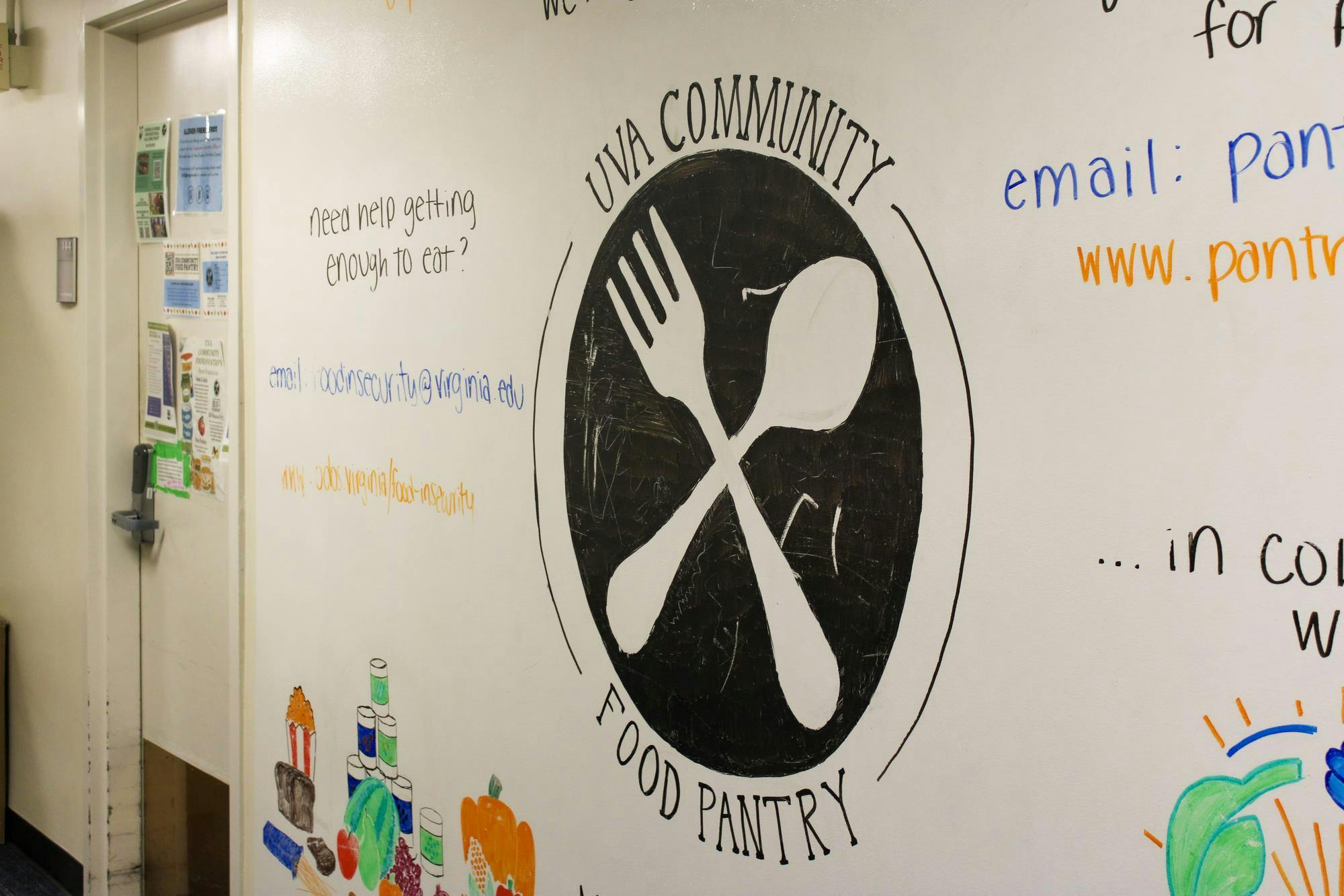 Slightly less than 2,000 pounds of food were collected.