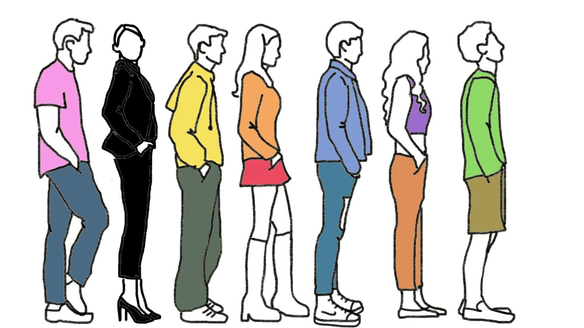 BANG. An eerie figure appeared behind the window of the door.