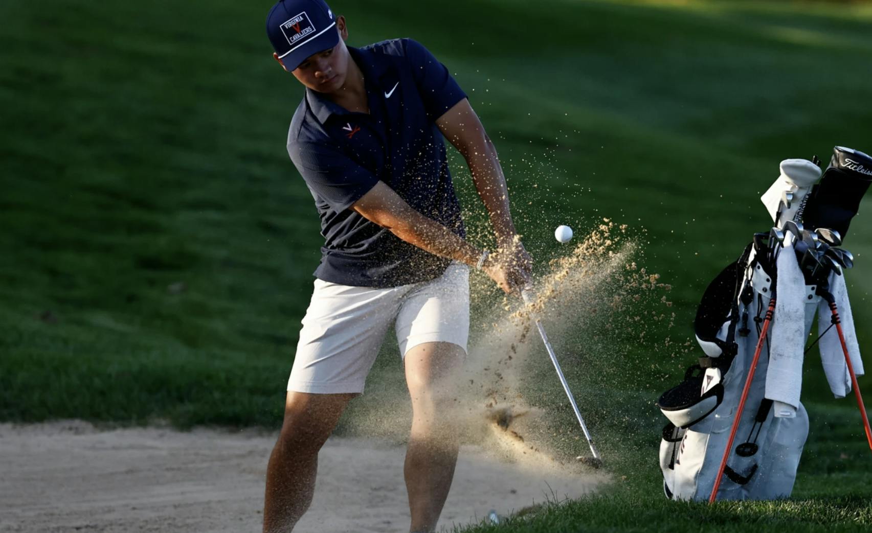 An individual title in the shortened stroke-play section preceded a narrow defeat in the championship match.