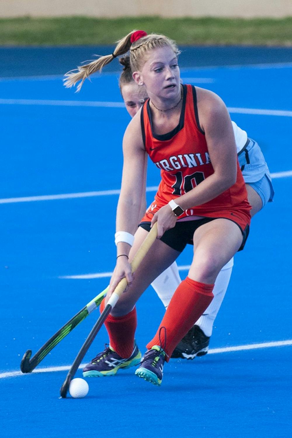 <p>Sophomore midfielder Colleen Norair scored her second goal of the season off the bench against Drexel.</p>