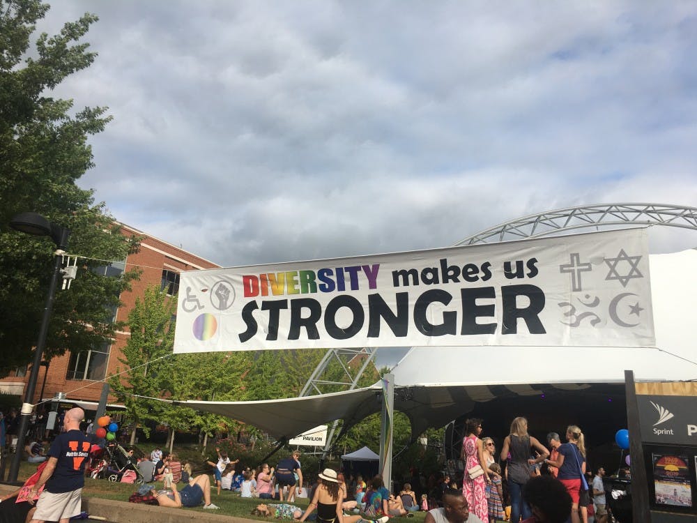 Although Pride is celebrated all over the world, many who come to Charlottesville Pride appreciate its efforts to make everyone feel included and engaged.