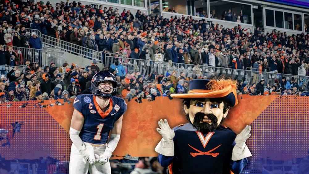 A swath of Cavalier fans made the trek to Charlotte for the ACC Championship matchup.