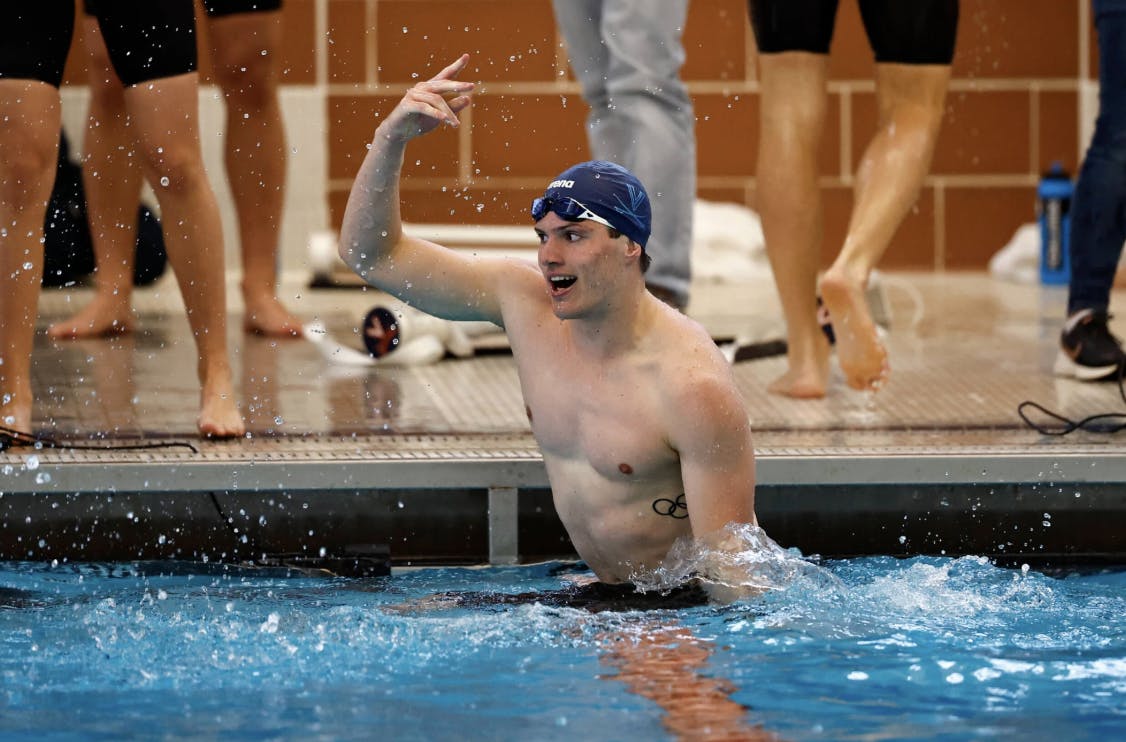 Freshman U.S. Olympian Thomas Heilman is one of the roster's headliners.