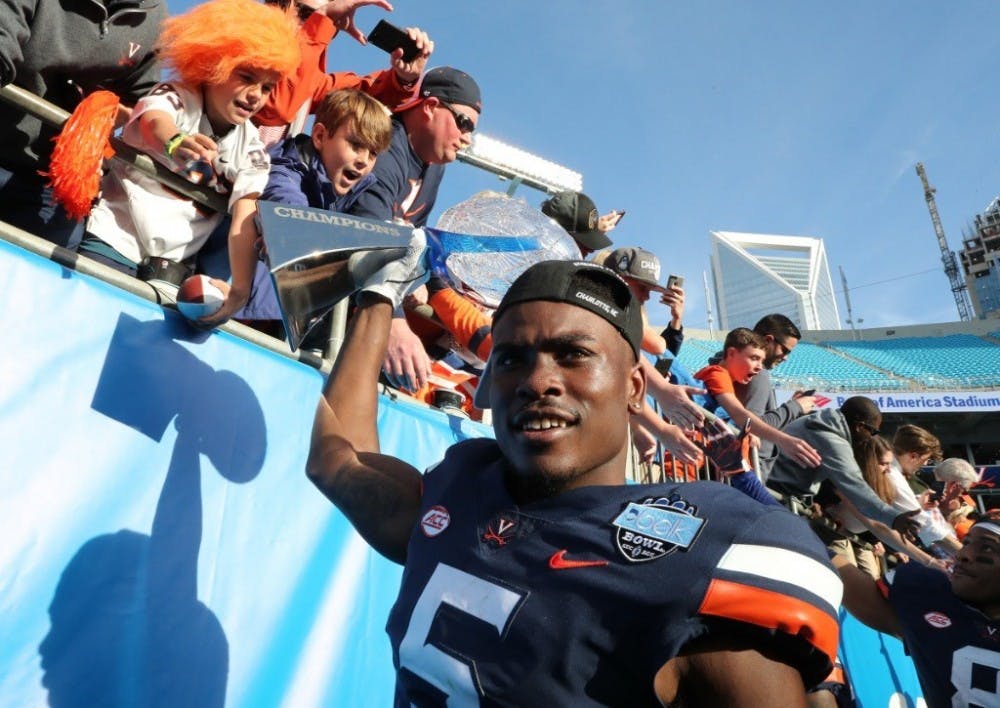 Tim Harris had 119 career tackles for Virginia.
