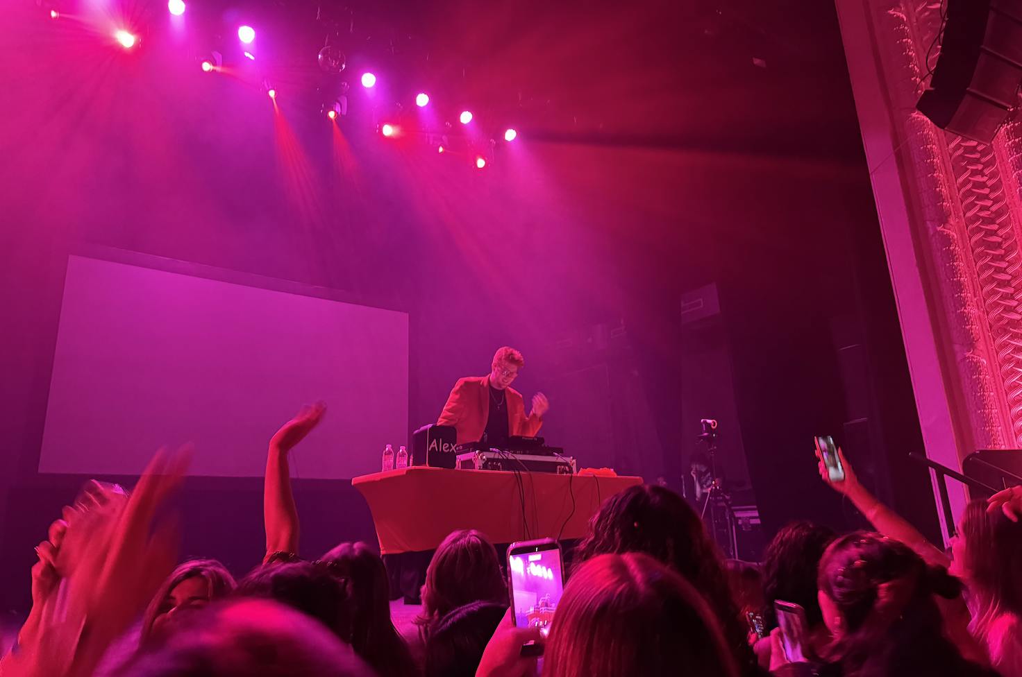 Dougherty’s DJ set had his fans dancing all night long at the Jefferson Theater. 