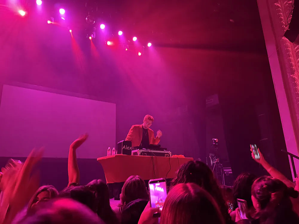 Dougherty’s DJ set had his fans dancing all night long at the Jefferson Theater.