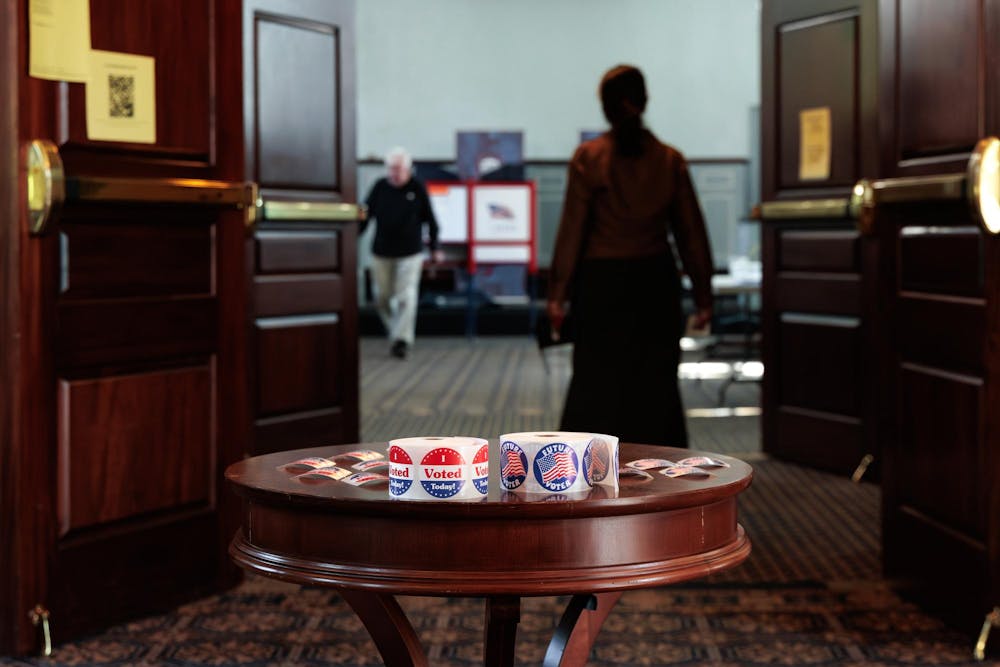 The Miller Center was one of four University-area precincts.